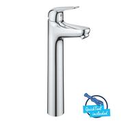 Grohe Swift - Grifo de lavabo con desagüe Push-Open, cromo 24331001