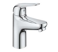 GROHE Grifo para lavabo Swift 24317001 – de pie, cromo, ahorro de agua, cadena extensible