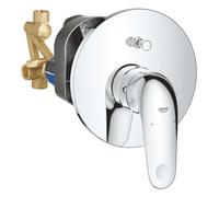 Grohe Swift - Grifo empotrado para 2 aparatos, con cuerpo de montaje, cromo 24336001