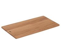 GROHE Tabla de cortar de madera, tabla de cortar sobre fregadero de cocina, dimensiones 490 x 240 x 19 mm, material roble, 40751HW0