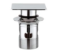 Grohe Tapón de desagüe 40565000 cromo push-open cuadrado