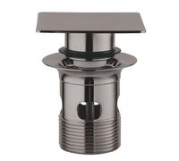 Grohe - Tapa de repuesto para desagüe de lavabo, Hard Graphite 40565A00