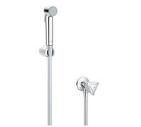 GROHE Grifo mural Tempesta-F 27514001 – Ducha de bidé de mano 1 jet, cromo, flexo 1250 mm