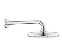 Grohe Tempesta - Rociador de ducha 210, 1 chorro, brazo de ducha de 29 cm, cromo 26412000