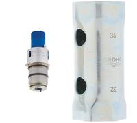 Grohe Termoelemento 1/2%22 (Ref. 47439000) & Concetto - Vástago para grifos Ref. 19332000