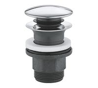 Grohe Tapón para lavabo StarLight Chrome 40824000 – Válvula de desagüe push-open cromo