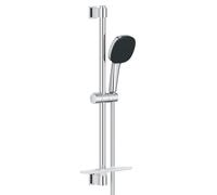 Grohe Vitalio Comfort 110 barra de ducha, 600mm, 2 tipos de chorro, repisa de ducha, cromo, 26929001