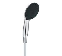 GROHE Vitalio Start 110 Set Alcachofa de ducha (2 tipos de chorro, manguera 1500 mm, sistema antical) redondo cromo 26972001