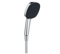 GROHE Cabezal de ducha Vitalio Comfort 26973001 – 2 chorros, flexo 150 cm, cromo