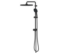 Grohe Vitalio Comfort conjunto de ducha a pared con rociador con efecto lluvia negro 266982431