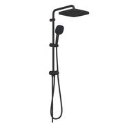 Grohe Vitalio Comfort - Conjunto de ducha sin mezclador, 25x25 cm, 2 chorros, negro mate 266982431