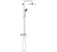 Grohe Vitalio Joy - Conjunto de ducha 260 con grifo de pared, 3 chorros, cromo 27684001