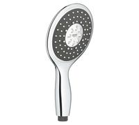 GROHE Vitalio Rain 130 - Alcachofa/Teleducha, Negro, 26107000