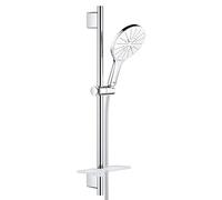 GROHE Conjunto de ducha Vitalio SmartActive 26598000 – teleducha 15 cm, 3 chorros, barra 63 cm cromo