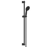 GROHE Conjunto de ducha de pared Vitalio Start 110 – 2 chorros, barra 900 mm, negro mate