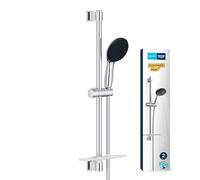 GROHE Conjunto de ducha Vitalio Start 26952001 - pared, barra 600 mm, flexo 1,75 m, 2 chorros, cromo