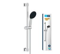 GROHE Conjunto ducha pared Vitalio Start 110 – barra 600 mm, flexo 1.750 mm, 2 chorros – Cromo