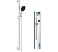 Grohe Vitalio Start 110 Set de ducha con rociador de 1 chorro, barra de 90 cm y flexo - Cromo