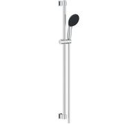 Grohe Vitalio Start 110 Set de ducha con rociador de 3 chorros, barra de 90 cm y flexo - Cromo