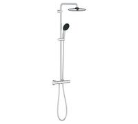 Grohe Conjunto de ducha Vitalio Start System 250 - termostato, rociador 25 cm, 2 chorros, cromo