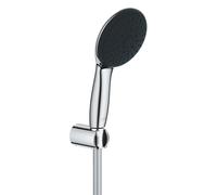 Grohe Vitalio Start - Conjunto de alcachofa de ducha, soporte y manguera, 3 chorros, cromo 26769001