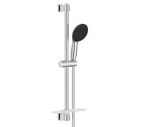 Grohe Vitalio Start - Conjunto de ducha, flexo y barra con estante, 2 chorros, cromo 26952001