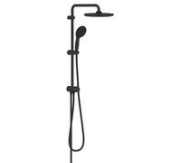 Grohe Vitalio Start System conjunto de ducha a pared con rociador con efecto lluvia negro 266802431
