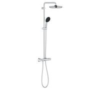 Grohe Vitalio Start - Conjunto ducha con termostato, diámetro 25 cm, 2 chorros, cromo 26677001