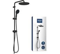 Grohe Vitalio Start System 250 Columna de ducha con desviador manual - Negro mate