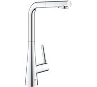Grohe Zedra grifo de cocina de pie StarLight Chrome 32553002