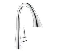 Grohe Zedra - Grifo de fregadero con ducha extraíble, cromo 32294002