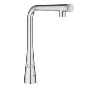 Grohe Zedra SmartControl - Grifo de fregadero con caño extraíble, SmartControl, supersteel 31593DC2