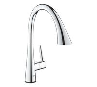 Grohe Zedra grifo de cocina de pie StarLight Chrome 30219002