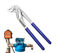 Gřoōve - Alicates para juntas - Llave de bomba de agua ajustable | | Construcción de acero de alto carbono, mandíbula ajustable, mango multiagarre, adecuado para fontanería y reparaciones.