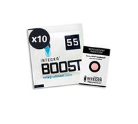 GROWMANIA Integra Boost 55% - 10 Unidades de 8 Gramos Regulador Humedad - Humidificador de 2 vías con Indicador Desgaste - Duración Hasta 3 Meses