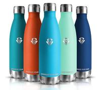 Grsta Botella Agua Acero Inoxidable - 750ML - Botella Termica - Botella Gimnasio - Sin BPA - Cantimplora Termica 0.75l Reutilizable, para Adultos, Gym, Escuela, Deportiva, Oficina