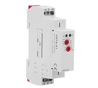 GRT8-A1 Relé Temporizador, 220V AC, Montaje en Riel DIN 35mm, Retardo de Encendido, Rango 0,1s-10 días