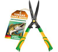 GRÜNTEK Cizalla para Setos. Tijera de Poda Jardín de dos manos 560mm. Cortasetos Poderoso y Ligero