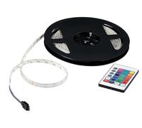 GRUNDIG Cinta LED flexible 3M - Diadema con 16 colores y mando a distancia - Lámpara Ambiente con Regulable para Iluminación Decorativa