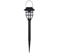 Grundig Farol solar - 6 - 7 lúmenes - 6 - 8 horas - sin enchufe - Negro