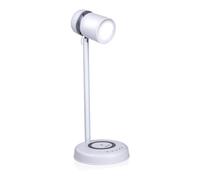Grundig lámpara de escritorio led 3 en 1 - tecnología qi - cargador