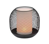 Grundig - Lámpara de mesa solar (13 x 14 cm), color negro