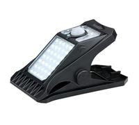 GRUNDIG - Lámpara solar para exteriores con sensor de movimiento (3 modos de luz diferente, duración de la batería, 6-8 horas
