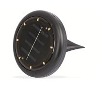 GRUNDIG Solar groundspot con 8 ledes, impermeable, color negro