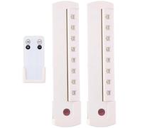 GRUNDIG Tira LED - 2 unidades - 23 x 5 x 2,1 cm - Giratorio - Funciona con pilas - Blanco