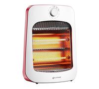 Grunkel - Calefactor bajo consumo de Cuarzo con 2 Niveles de Potencia y Dispositivo Anticaidas - CAL-3CUARTZ calefactor de baño, apto para calentar de forma rápida en pequeñas dimensiones - 800 W