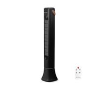 Grunkel Ventilador de Torre TF-DSGNG – 50W, 3 velocidades, 3 modos, mando a distancia, negro