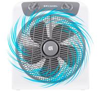 Grunkel Ventilador de suelo Box Fan – 45 W, 30 cm, 5 aspas, 3 velocidades