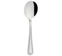 Grunwerg Bead Cucharas Soperas, 18/0 Acero Inoxidable, Juego de 12