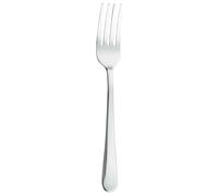 Grunwerg DFWDR - Tenedores para postre, 12 unidades, acero inoxidable, color plateado